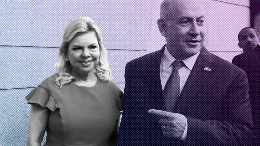 Israeli Prime Minister Benjamin Netanyahu and his wife Sara Netanyahu stand next to the dedication plaque of the U.S. embassy in Jerusalem, after the dedication ceremony of the new U.S. embassy in Jerusalem, May 14, 2018. Picture taken May 14, 2018. REUTERS/Ronen Zvulun      TPX IMAGES OF THE DAY - RC199AA3C720
