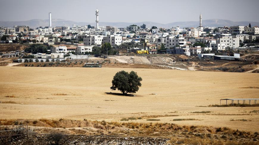 A general view picture shows the Bedouin city of Rahat, southern Israel July 17, 2017. Picture taken July 17, 2017. REUTERS/Amir Cohen - RC14F67CC470