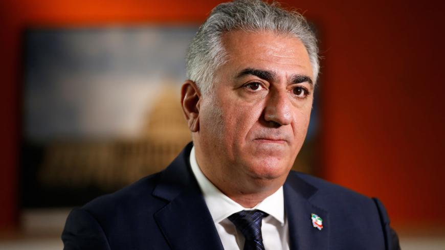 Reza Pahlavi, the last heir apparent to the defunct throne of the Imperial State of Iran and the current head of the exiled House of Pahlavi speaks during an interview with Reuters in Washington, U.S., January 3, 2018.   REUTERS/Joshua Roberts - RC1829E98ED0