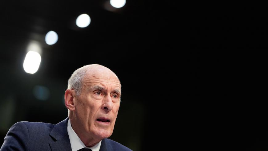 Director of National Intelligence Dan Coats testifies to the Senate Intelligence Committee hearing about "worldwide threats" on Capitol Hill in Washington, U.S., January 29, 2019.      REUTERS/Joshua Roberts - RC18CD6A93F0