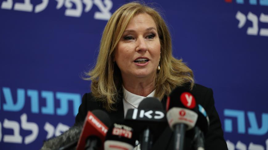 Tzipi Livni, former Israeli foreign minister speaks at a news conference in Tel Aviv, Israel February 18, 2019. REUTERS/Ammar Awad - RC1756C5D660