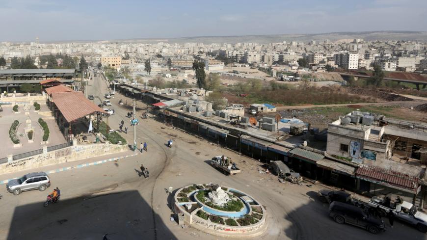 A general view of the city of Afrin, Syria March 20, 2018. REUTERS/Khalil Ashawi - RC1EB1FC27E0