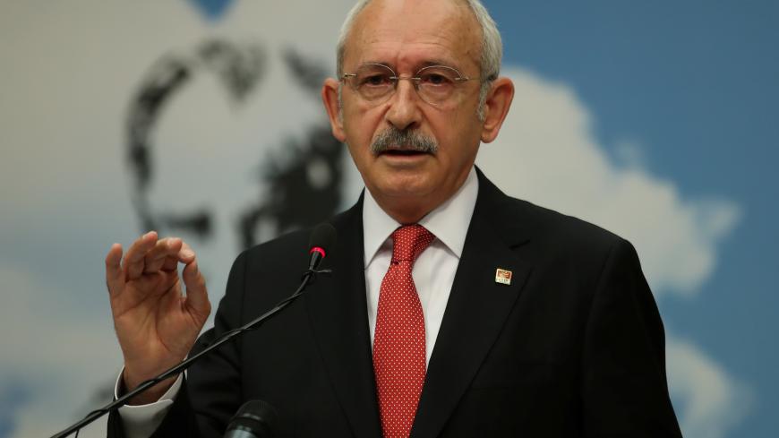 Turkey's main opposition Republican People's Party (CHP) leader Kemal Kilicdaroglu attends a news conference in Ankara, Turkey June 26, 2018. REUTERS/Umit Bektas - RC14C7E2BF70