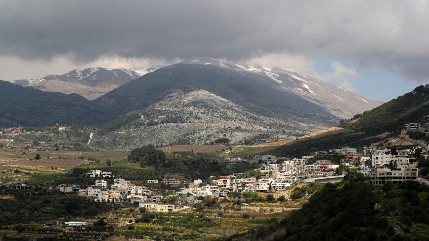 A general view shows the village of Ein Qiniyye in the Israeli-occupied Golan Heights March 26, 2019. REUTERS/Ammar Awad - RC1E3CB87260