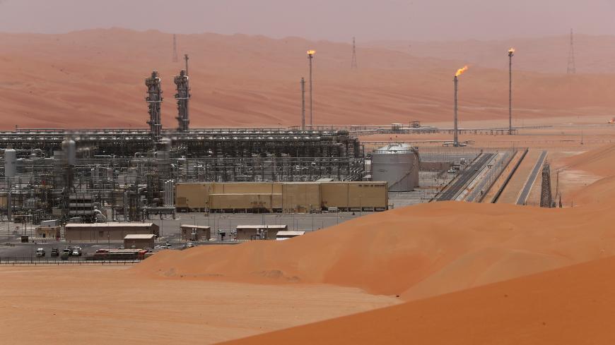 General view of the Natural Gas Liquids (NGL) facility in Saudi Aramco's Shaybah oilfield at the Empty Quarter in Saudi Arabia May 22, 2018. Picture taken May 22, 2018. REUTERS/Ahmed Jadallah     TPX IMAGES OF THE DAY - RC1E18857C40