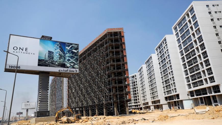 A general view of the newest project for future homes "One Kattameya" by Egyptian real estate development Memaar Al Morshedy Group at a highway in Cairo, Egypt, September 23, 2018. REUTERS/Amr Abdallah Dalsh - RC186EC1DD50