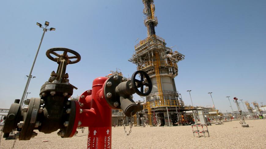 A view of the West Qurna-1 oilfield, which is operated by ExxonMobil, is seen during the opening ceremony near Basra, Iraq June 17, 2019.  REUTERS/Essam Al-Sudani - RC13A9DF31A0