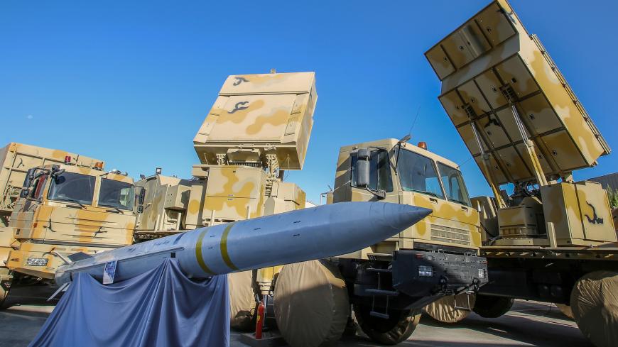 The domestically built mobile missile defence system Bavar-373 is displayed on the National Defence Industry Day in Tehran, Iran August 22, 2019. Tasnim News Agency/Handout via REUTERS ATTENTION EDITORS - THIS IMAGE WAS PROVIDED BY A THIRD PARTY. - RC132AFEF430