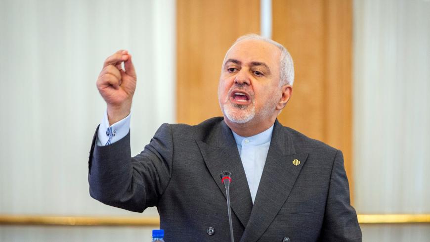 Iran's Foreign Minister Mohammad Javad Zarif speaks during a news conference in Tehran, Iran August 5, 2019. Nazanin Tabatabaee/WANA (West Asia News Agency) via REUTERS. ATTENTION EDITORS - THIS IMAGE HAS BEEN SUPPLIED BY A THIRD PARTY. - RC1725B039F0