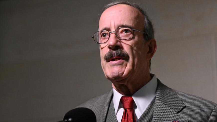 Rep. Eliot Engel (D-NY) arrives to hear testimony from U.S. Ambassador to the European Union Gordon Sondland behind closed-doors, as part of the impeachment inquiry led by the House Intelligence, House Foreign Affairs and House Oversight and Reform Committees in Washington, U.S., October 17, 2019. REUTERS/Erin Scott - RC1A8883F250
