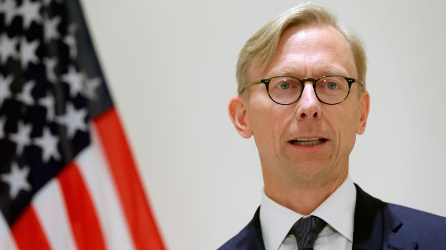 Brian Hook, U.S. Special Representative for Iran, speaks at a news conference in London, Britain June 28, 2019. REUTERS/Simon Dawson - RC1B15C08920