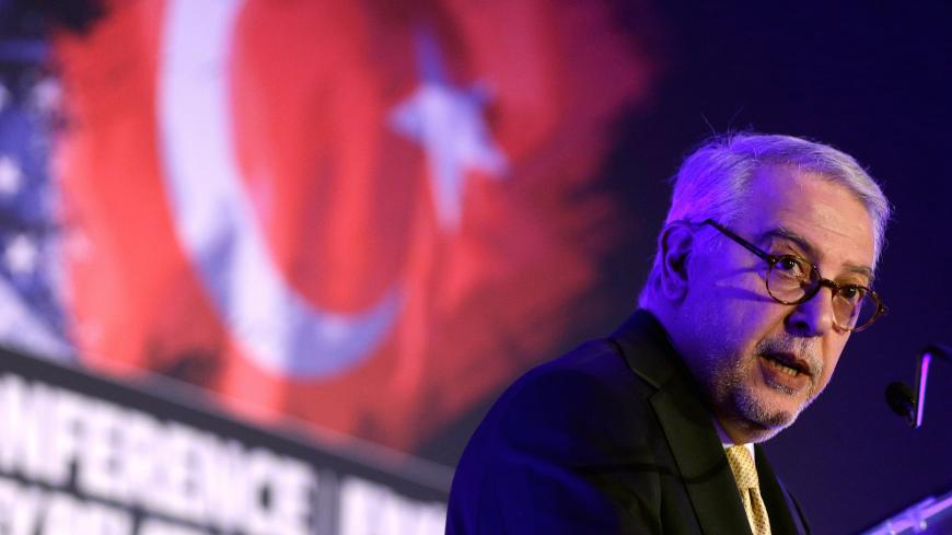 Turkish Ambassador to the United States Serdar Kilic speak to the Conference on U.S.-Turkey Relations in Washington, U.S., May 22, 2017.   REUTERS/Joshua Roberts - RC11C9AEE7A0