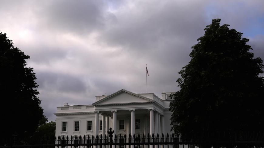 A general view of the morning sky over the White House in Washington, U.S., May 6, 2019.  REUTERS/Jonathan Ernst - RC1135DDD470