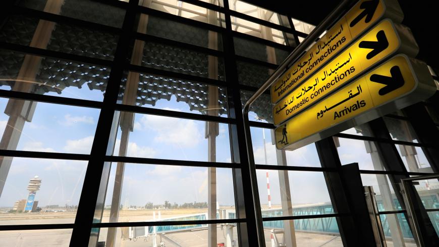 A view of Baghdad international Airport, after Iraq has suspended flights at its domestic airports as the coronavirus spreads, in Baghdad, Iraq March 17, 2020. REUTERS/Thaier Al-Sudani - RC2PLF9MJ8L2