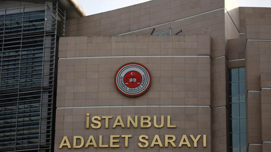 Justice Palace, the Caglayan courthouse is pictured in Istanbul, Turkey, January 8, 2018. Picture taken January 8, 2018. REUTERS/Murad Sezer - RC1870F3C700