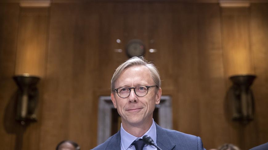 WASHINGTON, DC - OCTOBER 16: Brian Hook State Department Special Representative for Iran testifies during the Senate Foreign Relations Committee Holds Hearing On US-Iran Policy on October 16, 2019 in Washington, DC.  (Photo by Tasos Katopodis/Getty Images)