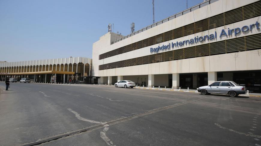 The Baghdad international airport is pictured following its reopening on July 23, 2020, after a closure forced by the coronavirus pandemic restrictions aimed at preventing the spread of the deadly COVID-19 illness in Iraq. (Photo by AHMAD AL-RUBAYE / AFP) (Photo by AHMAD AL-RUBAYE/AFP via Getty Images)
