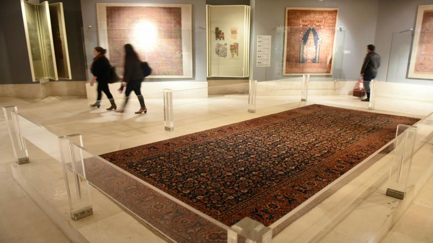 People visit Cairo's Museum of Islamic Art after it reopened to the public on January 19, 2017, in the egyptian capital.
The Egyptian president reopened the museum on January 18, three years after a car bombing partially destroyed the building. / AFP / MOHAMED EL-SHAHED        (Photo credit should read MOHAMED EL-SHAHED/AFP via Getty Images)