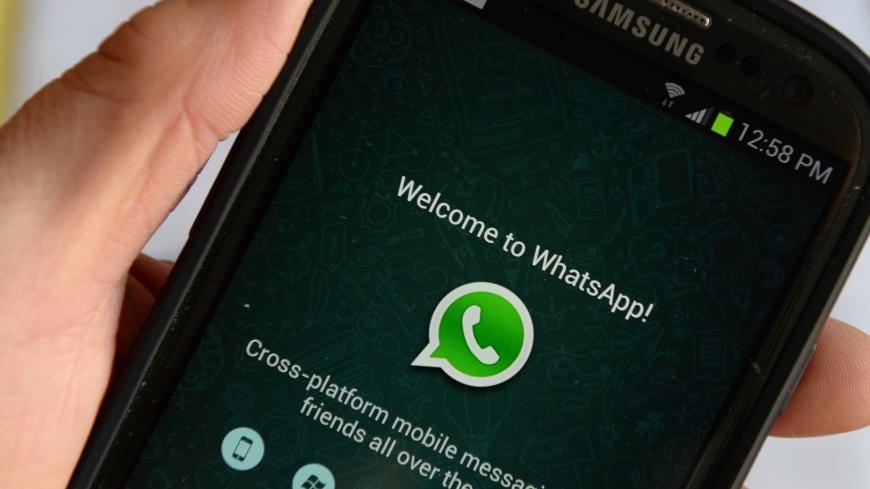 Logo of WhatsApp, the popular messaging service bought by Facebook for USD $19 billion, seen on a smartphone February 20, 2014 in New York.   Facebook's deal for the red-hot mobile messaging service WhatsApp is a savvy strategic move for the world's biggest social network, even if the price tag is staggeringly high, analysts say. AFP PHOTO/Stan HONDA (Photo by STAN HONDA / AFP) (Photo by STAN HONDA/AFP via Getty Images)