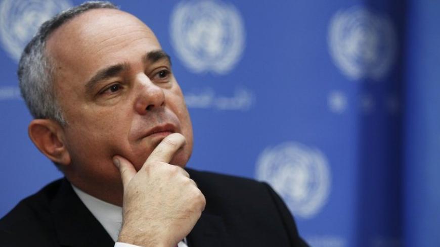 Minister of Strategic and Intelligence Affairs for International Relations of Israel Yuval Steinitz attends a news conference after a meeting of the Ad Hoc Liaison Committee during the 68th United Nations General Assembly at U.N. headquarters in New York September 25, 2013. REUTERS/Eduardo Munoz (UNITED STATES - Tags: POLITICS) - RTX13ZWY