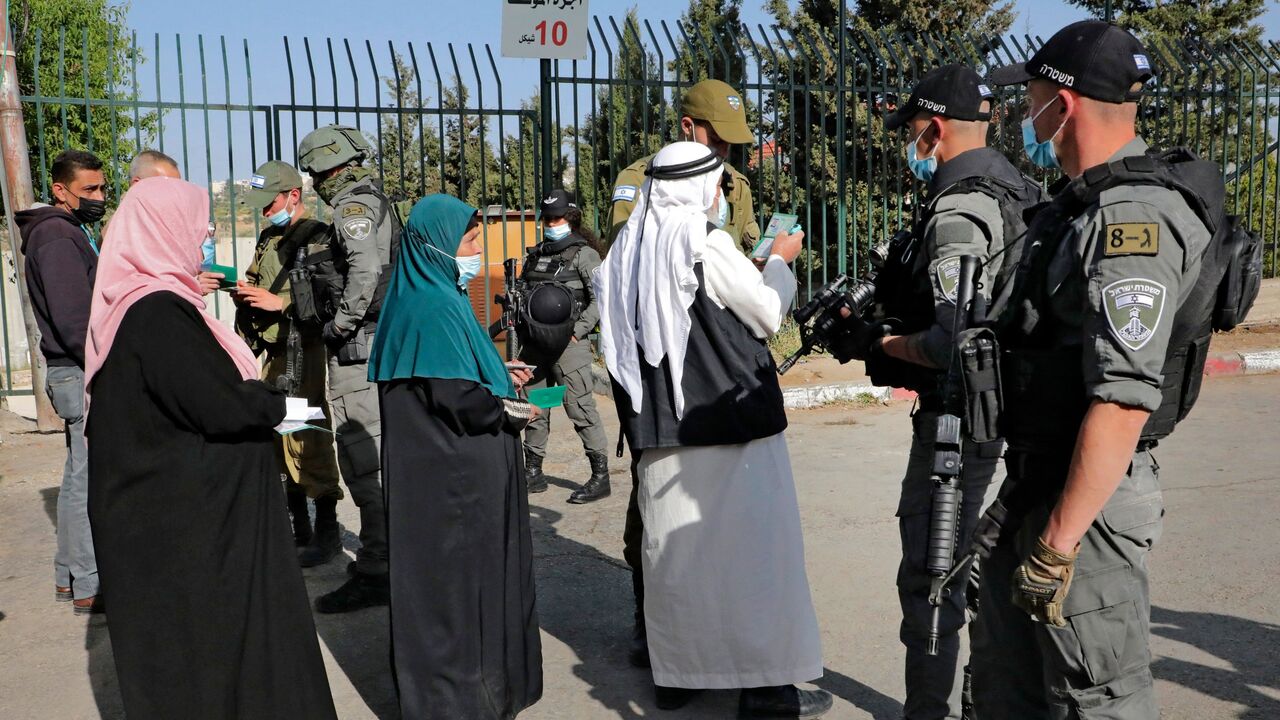 checkpoint near Bethleham