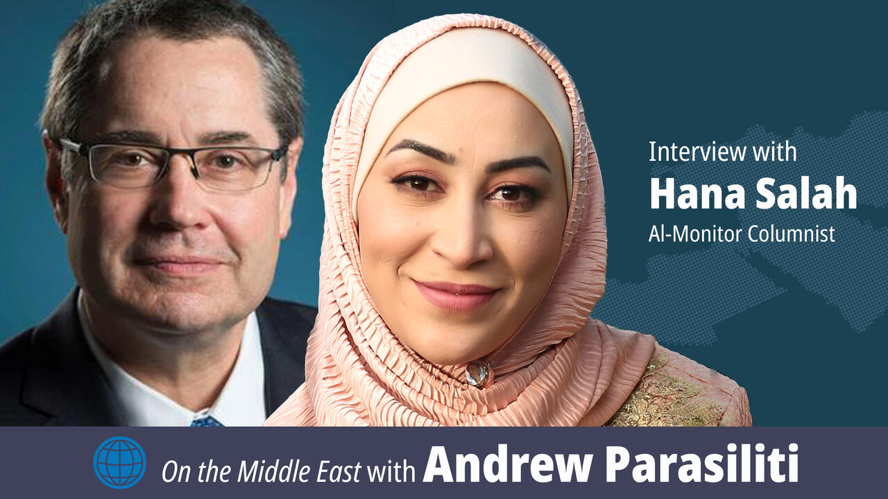 Hana Salah and Andrew Parasiliti