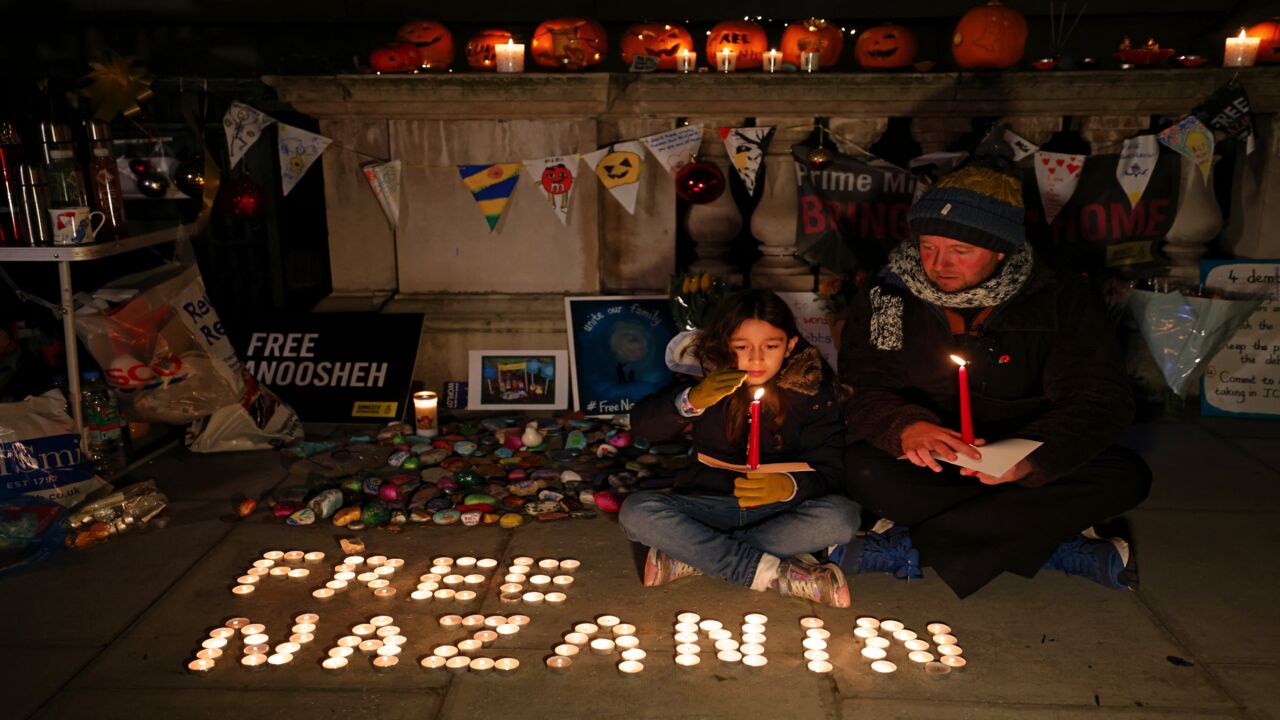 Richard Ratcliffe, husband of Nazanin Zaghari-Ratcliffe, a British-Iranian held in Iran since 2016.