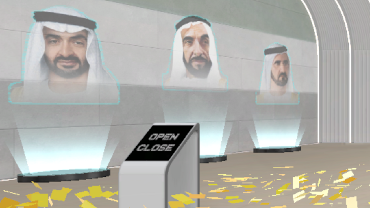 Holofair - metaverse location.