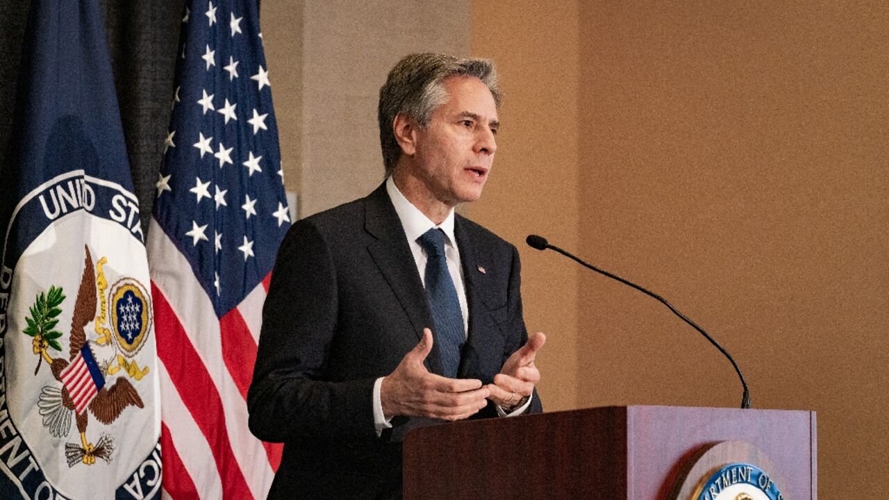 US Secretary of State Antony Blinken said that Saudi Arabia's UN vote to condemn Russia's annexations of Ukrainian regions and humanitarian aid to Kyiv were "positive developments"