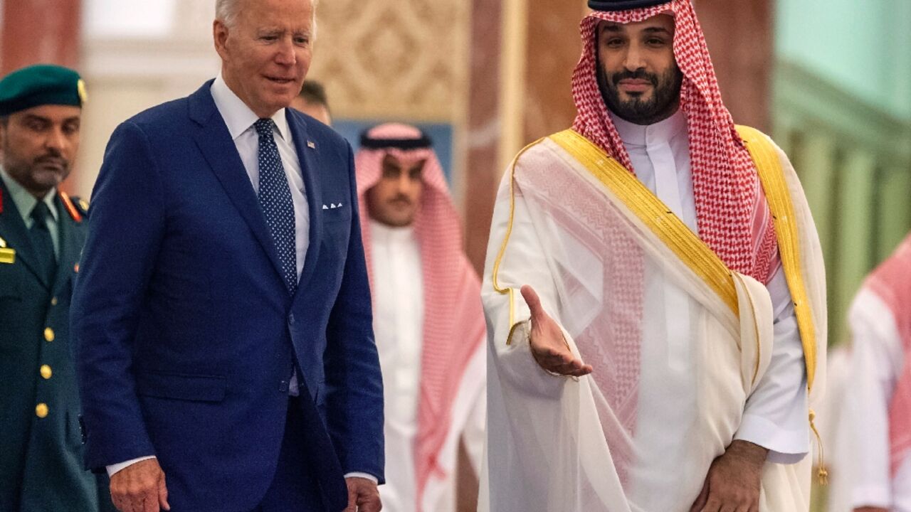 Saudi Arabia's Crown Prince Mohammed bin Salman hosted US President Joe Biden for talks in Jeddah on July 15, 2022
