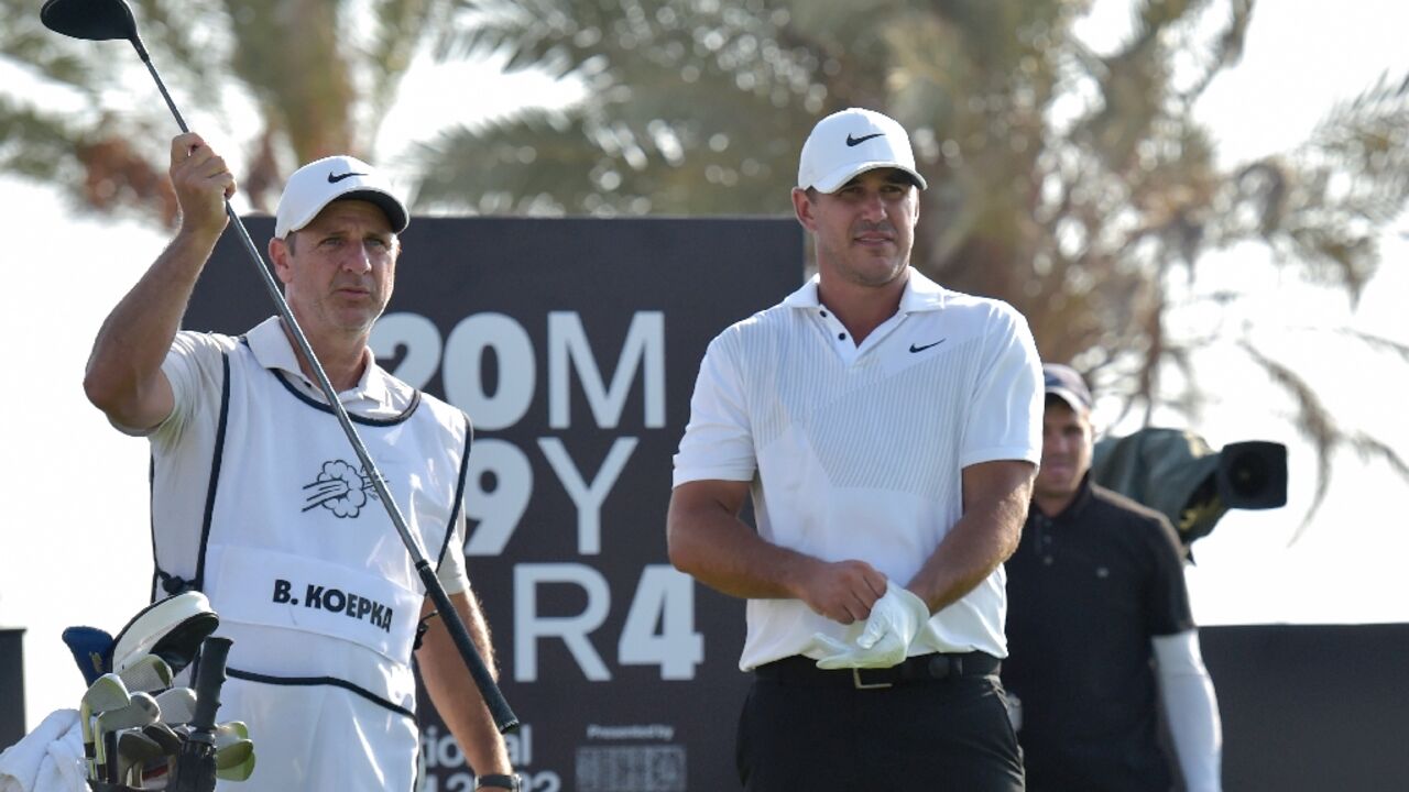 US golfer Brooks Koepka is one of the world's top players to have committed to the breakaway LIV circuit