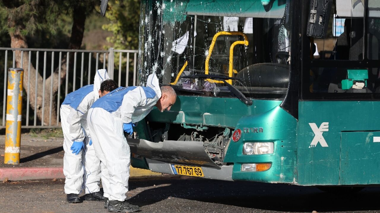 Wednesday twin bombings at bus stops on the outskirts of Jerusalem were the first to hit the city since 2016