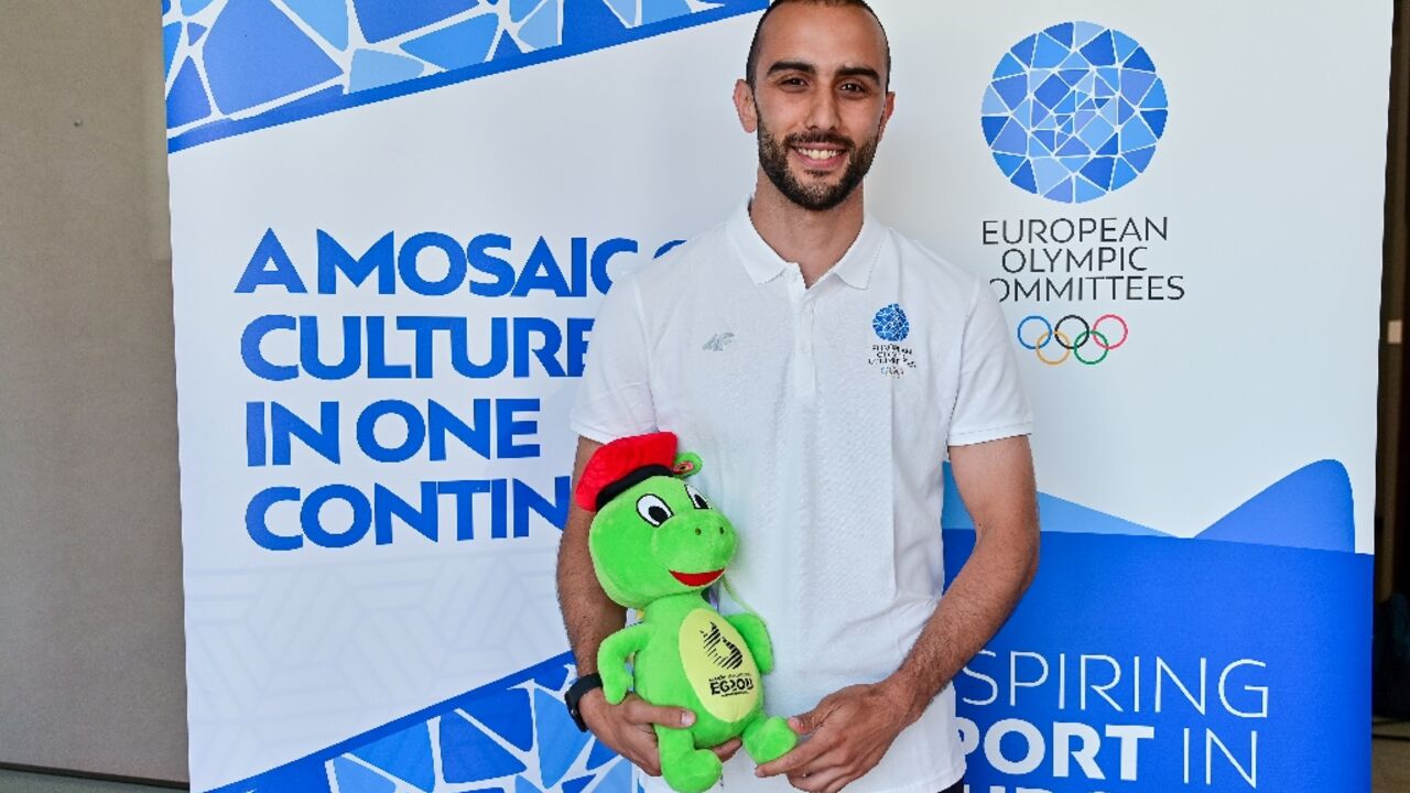 When Kasra Mehdipournejad carries the flag for the Refugee Team at the European Games opening ceremony, he will continue a journey that has taken him far from his family in Iran