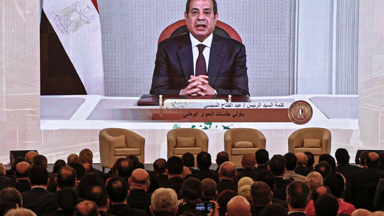 Egypt inaugurates its long-delayed "national dialogue" on May 3, amid human rights group criticism that it is a public relations stunt