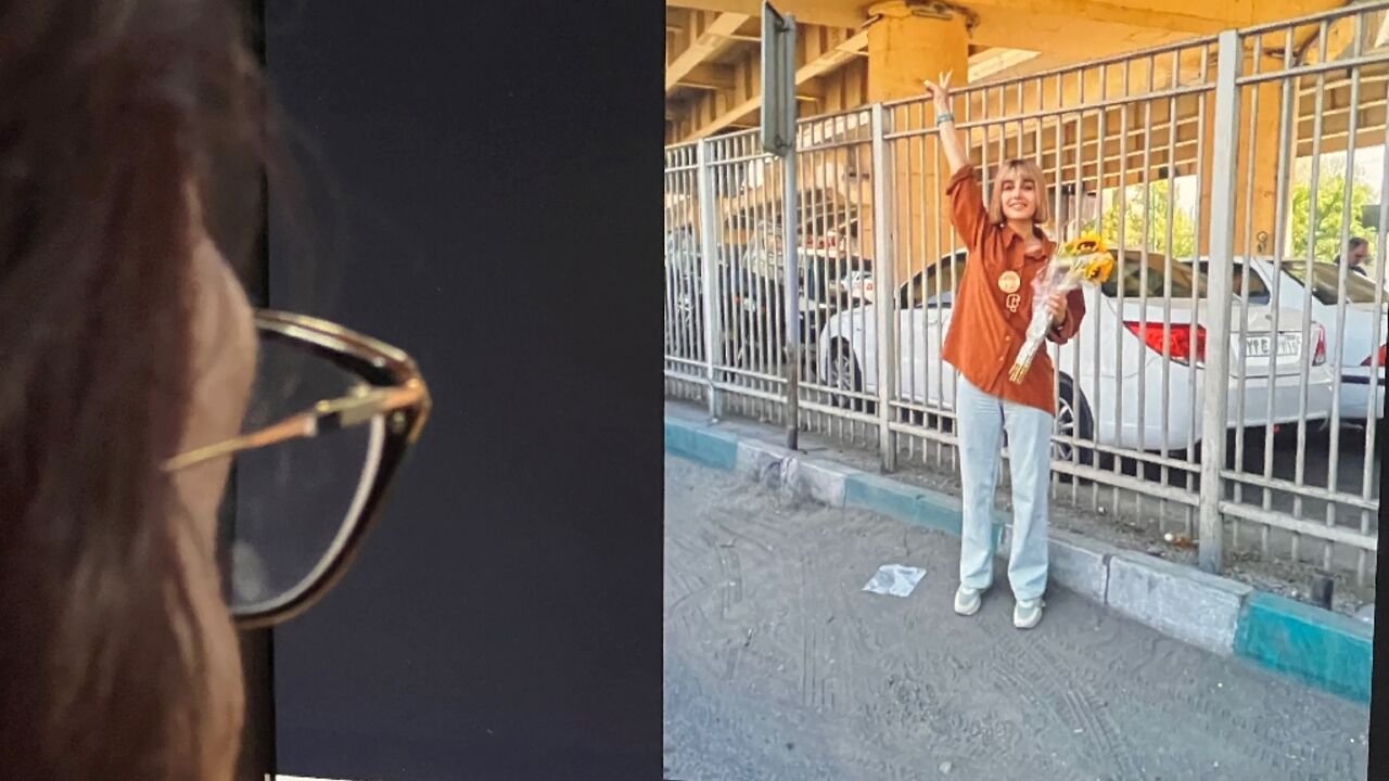 After previous releases, Maroufian has defiantly posted pictures of herself without a headacarf in defiance of the Islamic republic's strict dress code for women