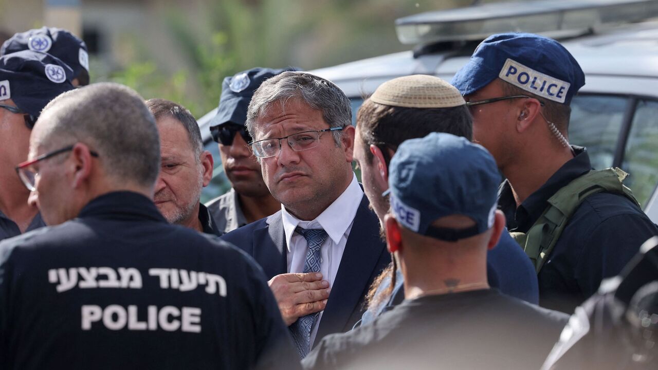 Israel's National Security Minister Itamar Ben-Gvir.