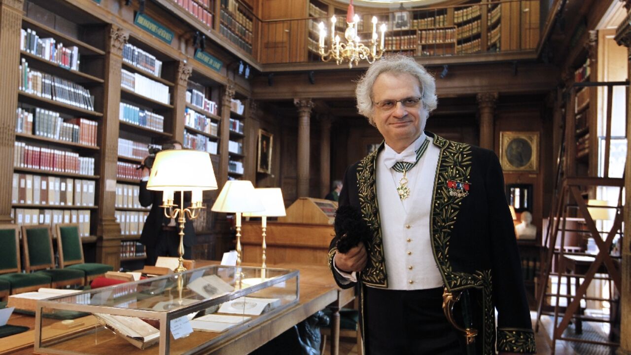 Maalouf was elected to the academy in 2011, with friend Rufin giving the welcoming speech