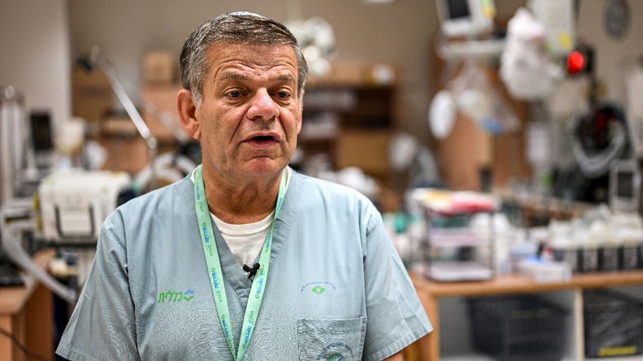 Dan Schwarzfuchs said he and his team rushed to Soroka hospital in Beersheba as soon as he heard two consecutive sirens wailing early Saturday