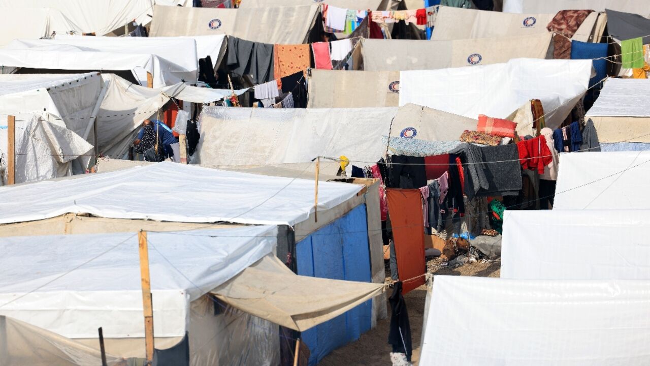 Many Palestinians fled the north of the Gaza Strip with few cloths in early October, when the weather was warmer