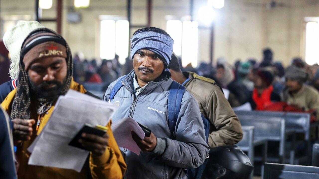 Indians queuing for jobs aimed at plugging wartime employment gaps in Israel say the risks to their safety are preferable to hunger at home