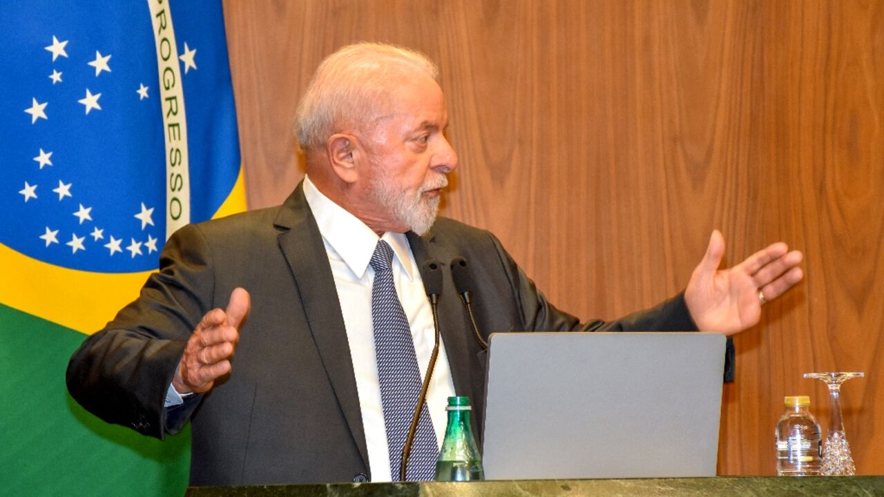 "We must put an end to this inhumanity and cowardice," Lula told the Arab League