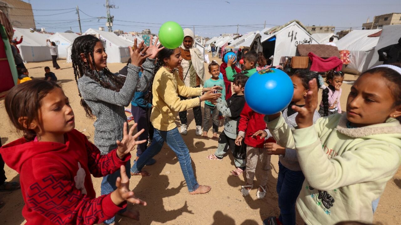 Gaza's children have few opportunities to play and forget the horrors of war however briefly amid the daily battle to find food