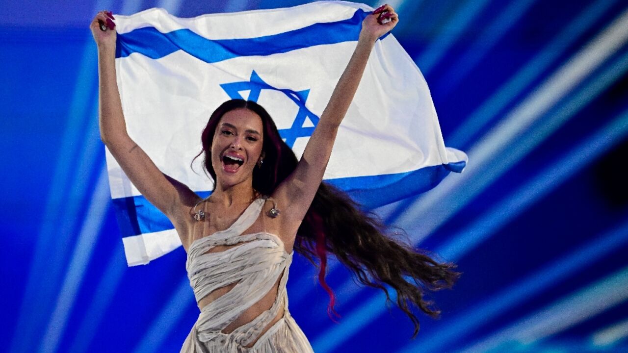 Russian-Israeli singer Eden Golan represented Israel with the song 'Hurricane'