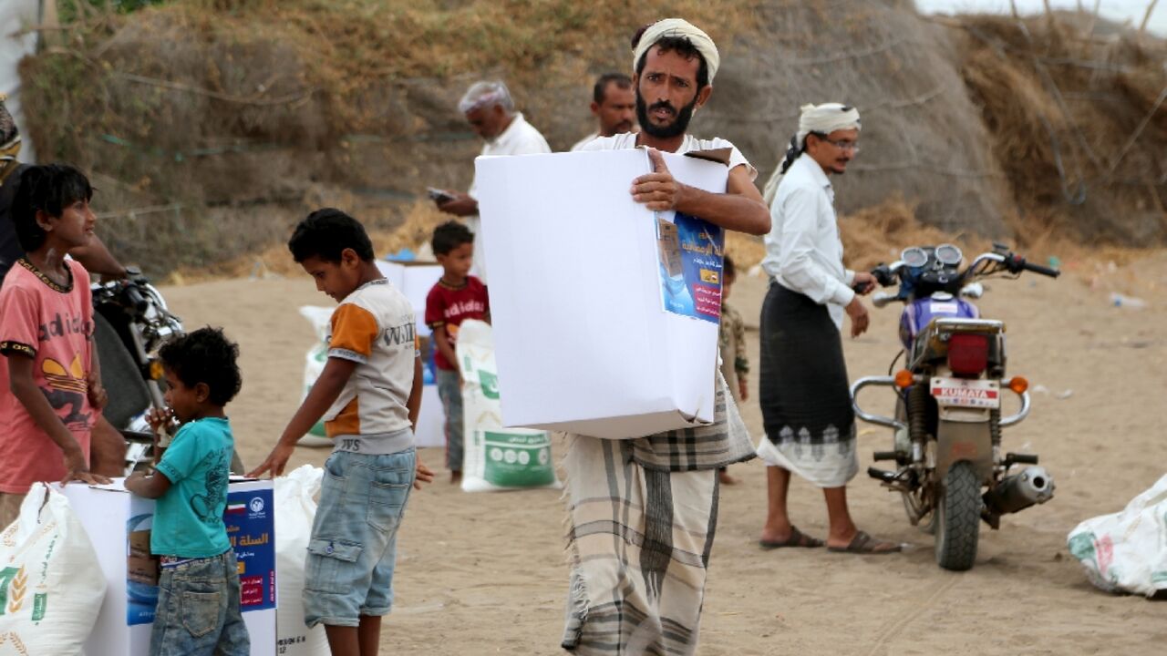 Aid groups say that more than half of Yemen's population is in need of aid after nine years of war