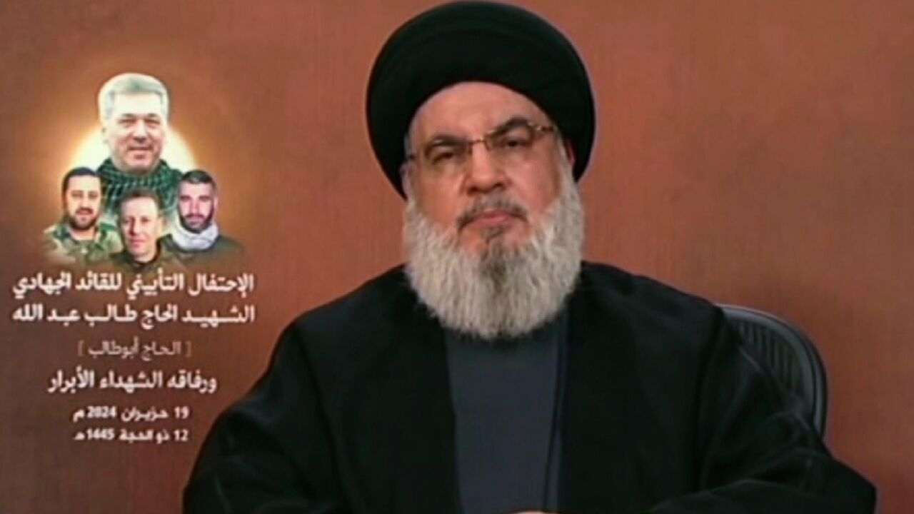 Hassan Nasrallah threatened Israel and Cyprus on Wednesday amid escalating cross-border fire between Israel and Hezbollah 