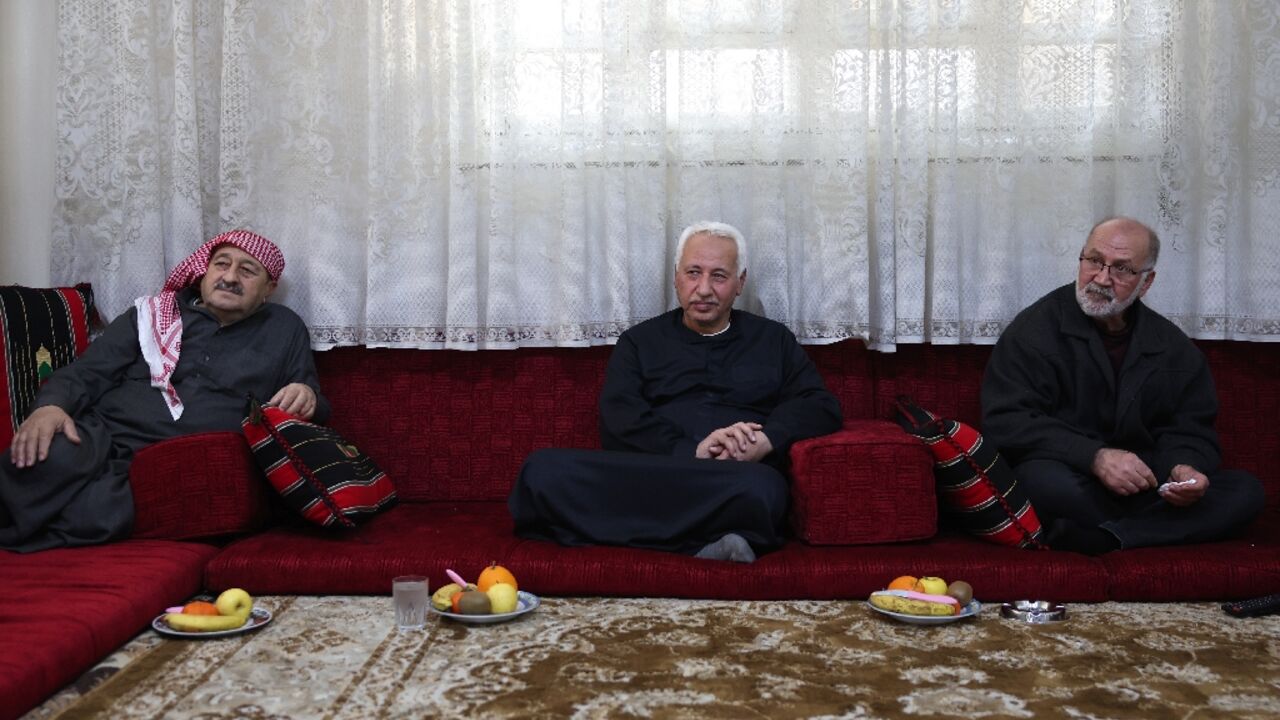 Hayan Hadid (centre) survived the 1982 Hama massacre