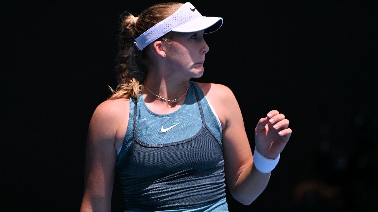 Landmark win: Russia's Mirra Andreeva 