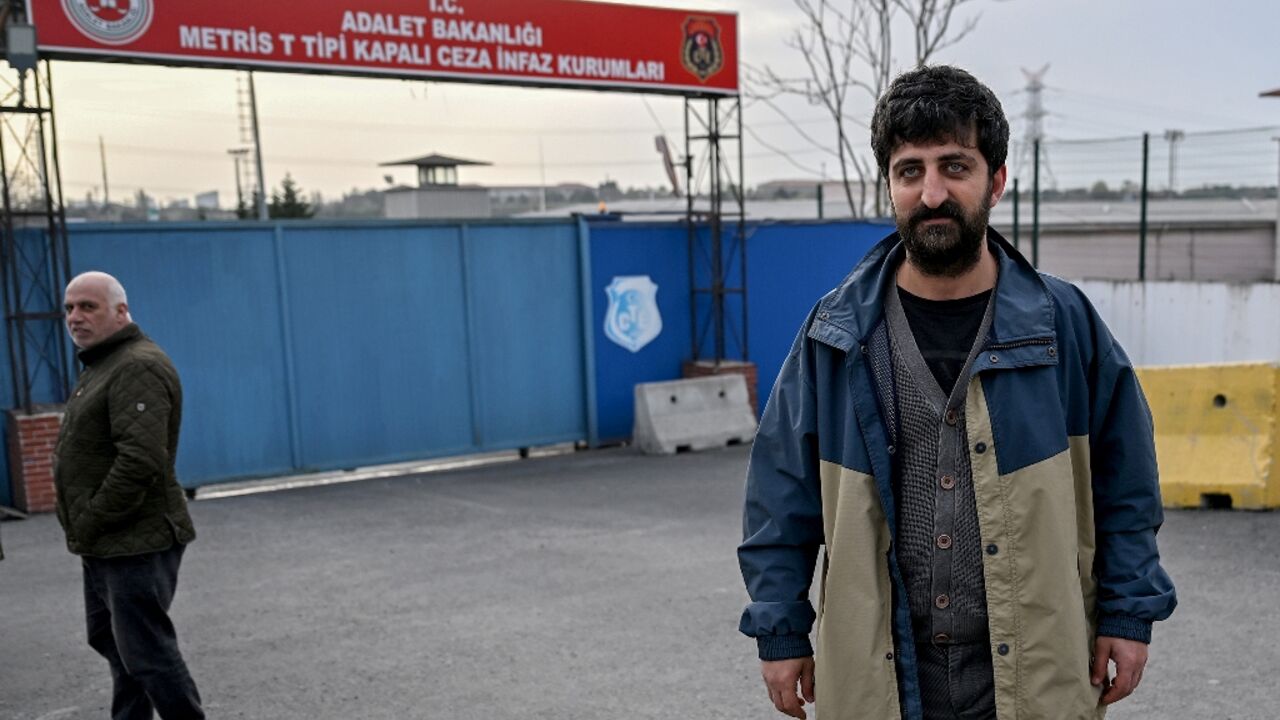 AFP Photographer Yasin Akgul, who was arrested this week covering Turkey's worst unrest in over a decade, was freed from Istanbul's Metris prison around 6:30pm