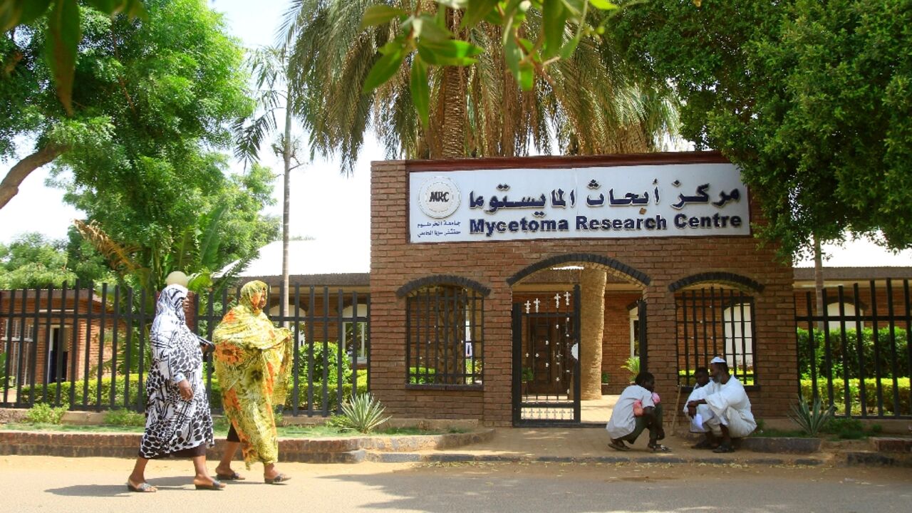 The Mycetoma Research Centre in the southern Khartoum district of Soba, on August 5, 2013