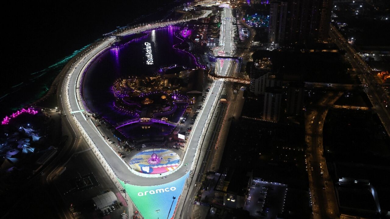 Jeddah's high-speed Corniche Circuit is the venue for this weekend's  Saudi Arabian Grand Prix 